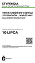 Scholarship programme of the City of Warsaw