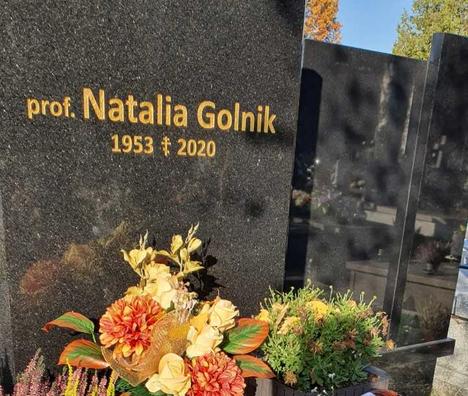 grób prof Natalii Golnik