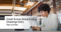 Credit Suisse Global Coding Challenge 2021 Credit Suisse Global Coding Challenge 2021