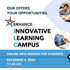 ENHANCE Innovative Learning Campus - online, 4 December, 2024, 17:00-18:00