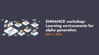 ENHANCE: Learning Environments for Alpha Generation