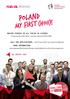 Poland My First Choice NAWA - nabór wniosków już otwarty!