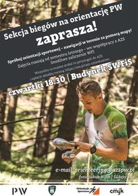 Ruszyły zapisy do Sekcji Biegów na Orientację w ramach AZS PW! Ruszyły zapisy do Sekcji Biegów na Orientację w ramach AZS PW!
