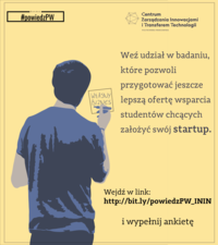 sondaż #PowiedzPW: Inkubator Innowacyjności PW! sondaż #PowiedzPW: Inkubator Innowacyjności PW!