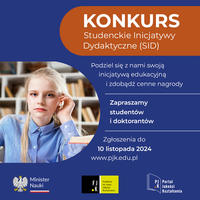 Studenckie Inicjatywy Dydaktyczne Studenckie Inicjatywy Dydaktyczne