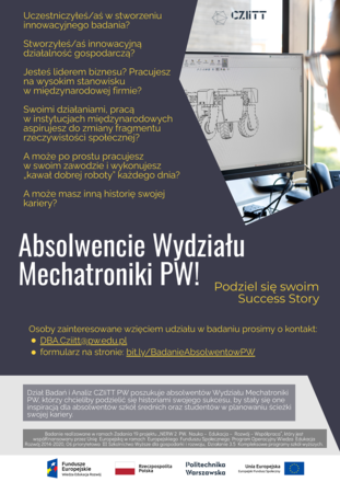 małe_zaproszenie do badania Success Stories_W.Mechatroniki_11.2020 (1) (1)