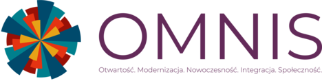 LOGO_OMNIS - Otwartość Modernizacja Nowoczesność Integracja Społeczność